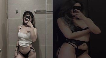 น้องสาวที่มีเขาของน้องสาวสำหรับน้องชายของเธอที่จะยิงหีของเธอ