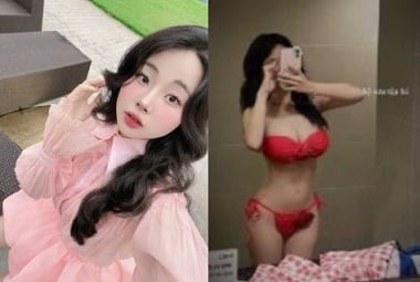 หน้าอกใหญ่ของ Hoang Nhan Chi Linh